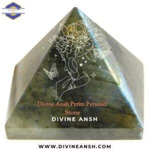 Divine Ansh Pyrite Pyramid Stone 